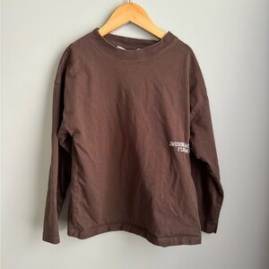 Zara long sleeved t-shirt size 8